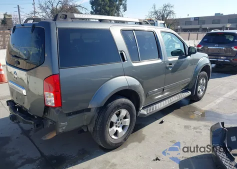 2006 Nissan Pathfinder S из США, поврежденный, VIN 5N1AR18U06C660372